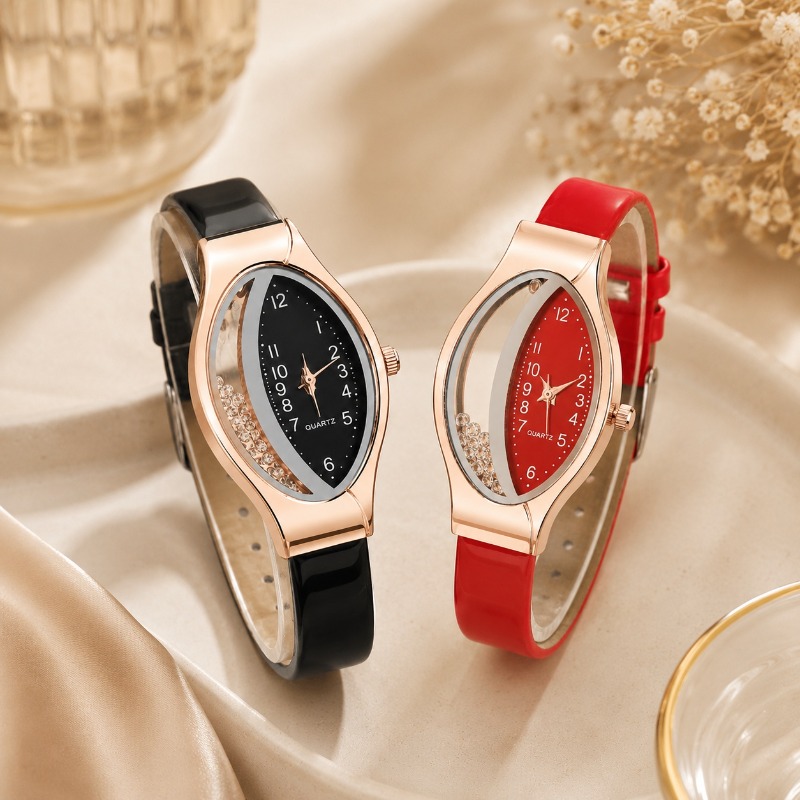 Unique Oval Women's Watches Lu - Unique Jewelry Watches 评论和价格
