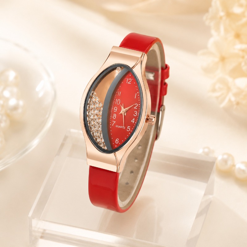 Unique Oval Women's Watches Lu - Unique Jewelry Watches 评论和价格