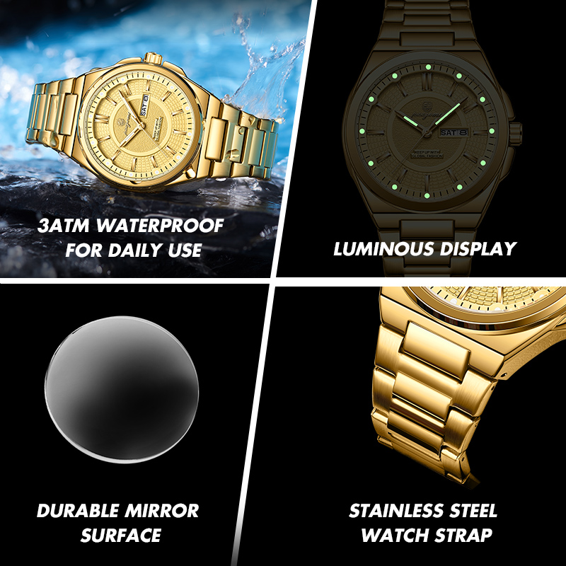 PAAZOMU Original Brand Men Qua - Jewelry Inspired Watches 评论和价格