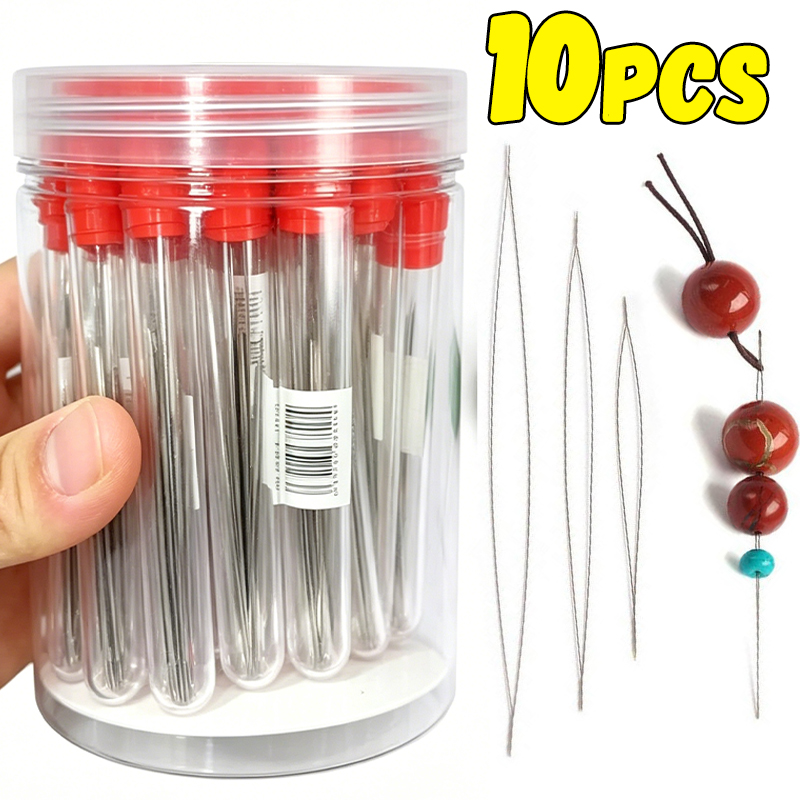 1-10pcs Beading Needles Seed B - Charm Bracelet Beads 评论和价格