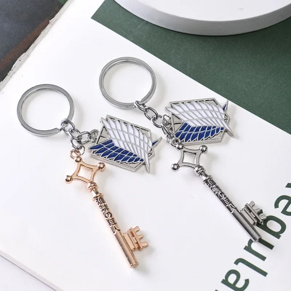 Attack on Titan Metal Keychain - Levi Jewelry & Watches Inc 评论和价格