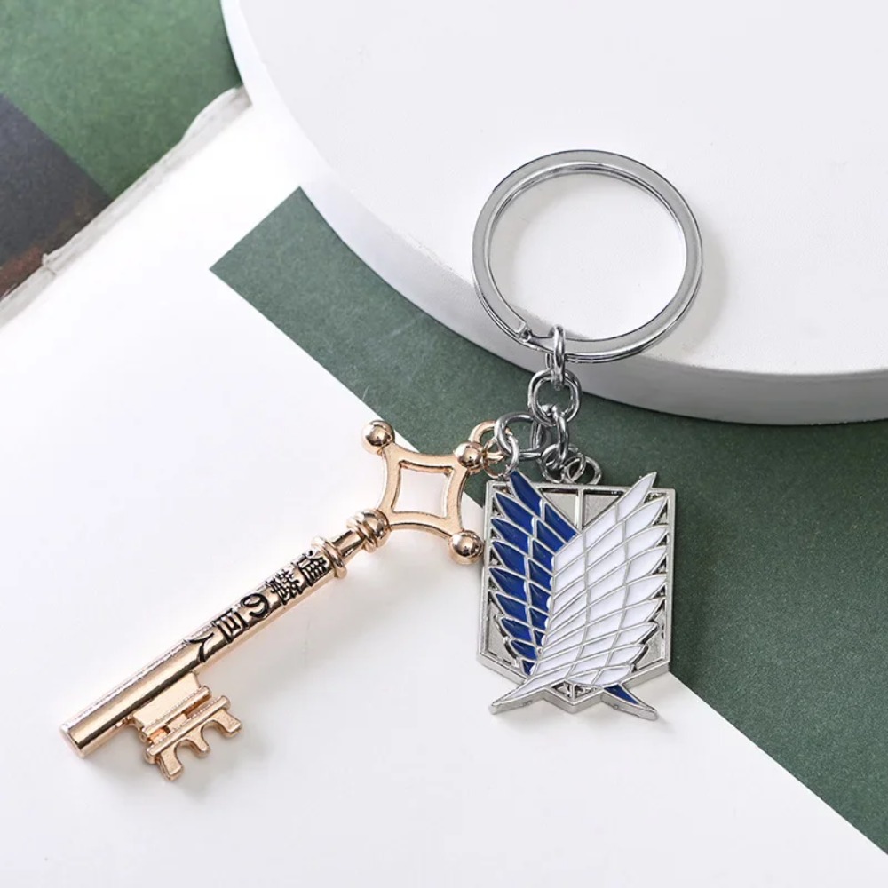 Attack on Titan Metal Keychain - Levi Jewelry & Watches Inc 评论和价格