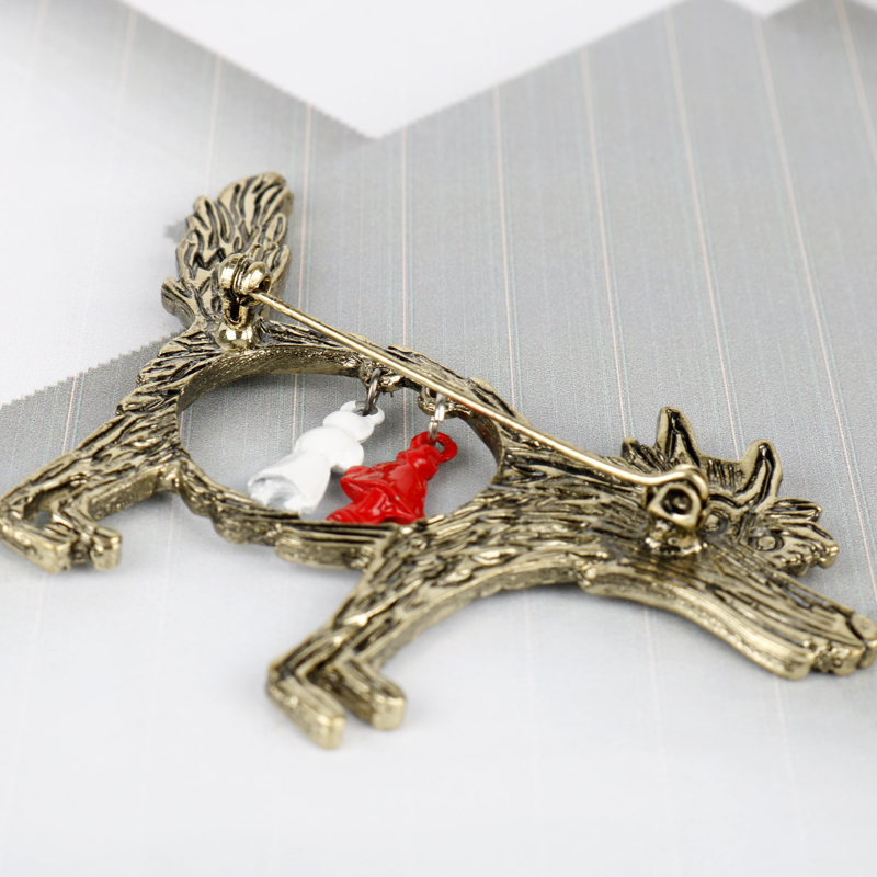 Vintage Wolf And Babies Little - Wolf Jewelry & Watches Tampa Reviews 评论和价格