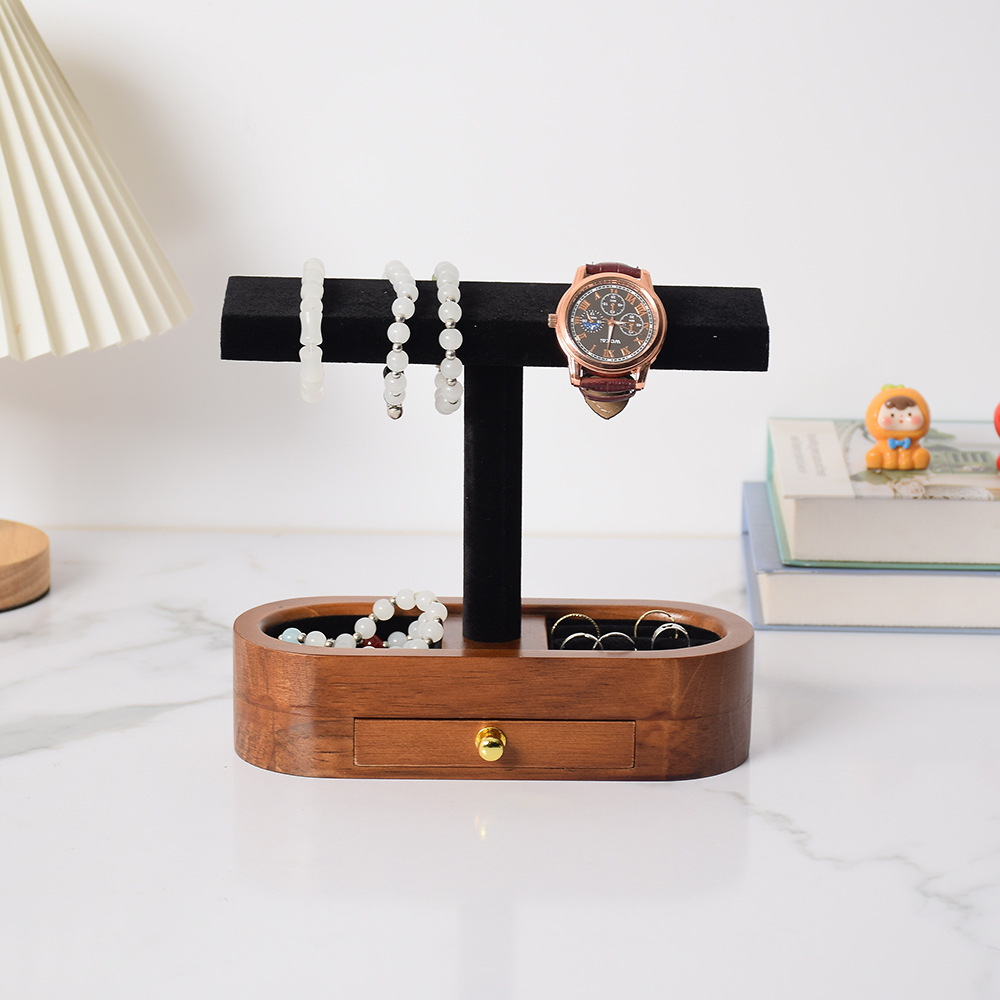 Jewelry Rack Solid Wood Jewelr - Jewelry And Watches Store 评论和价格