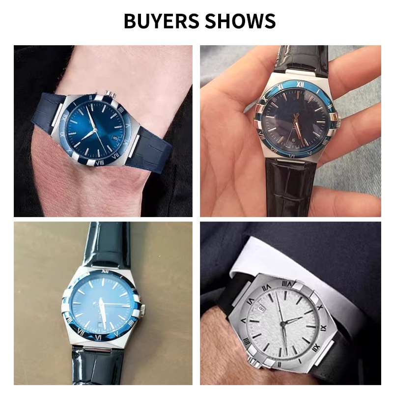 Leather watch Starp for Omega  - Omega Watch Constellation 评论和价格