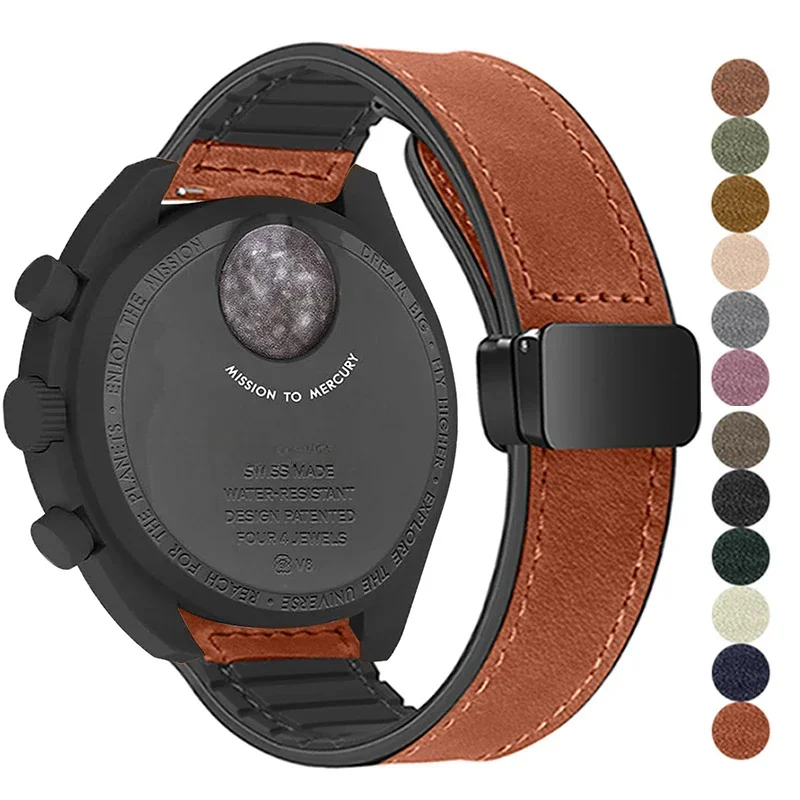 20mm Silicone Leather Watch St - Omega Watch Constellation 评论和价格