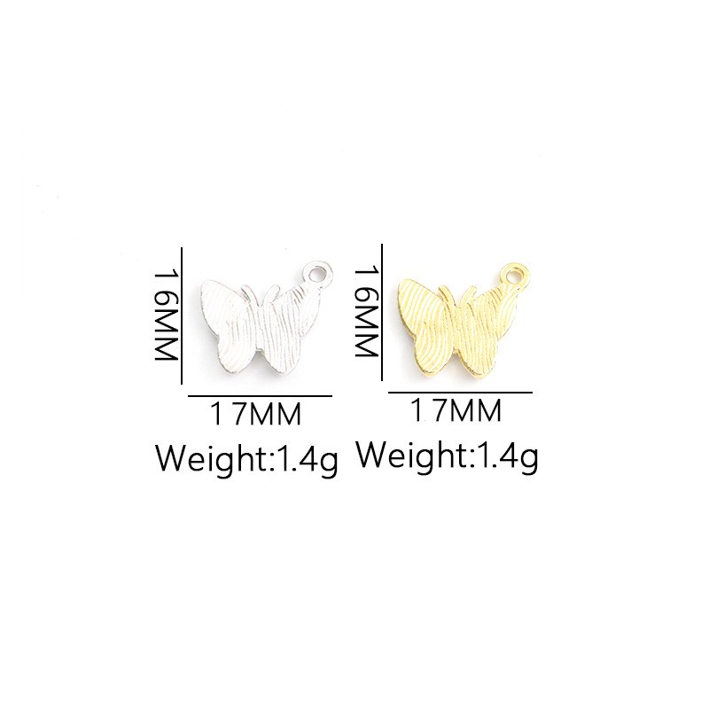 100PC/lot butterfly Pendant Ch - Butterfly Pendant Necklace 评论和价格