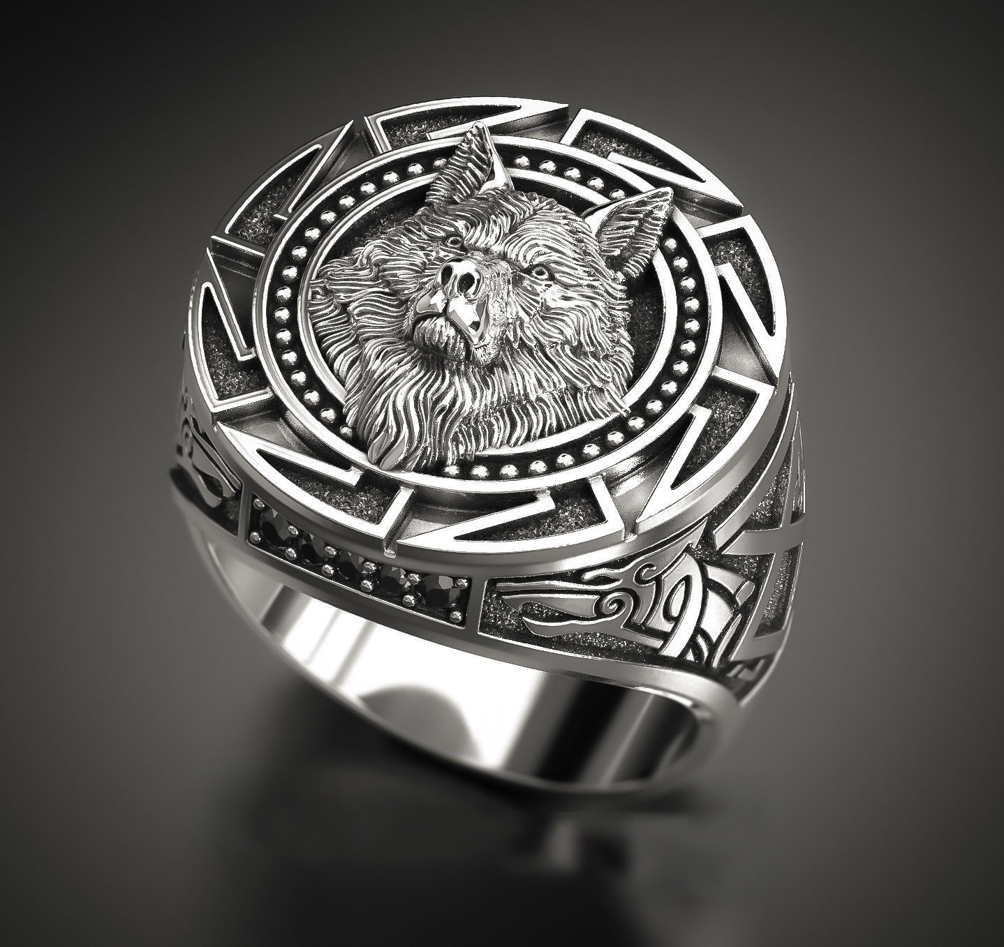 925 Sterling Silver Vintage Wo - Wolf Jewelry & Watches Tampa Reviews 评论和价格